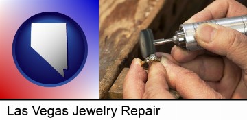 repairing and polishing a ring in Las Vegas, NV